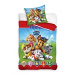1+1 детско спално бельо от ранфорс Paw Patrol Adventure  - 2 броя