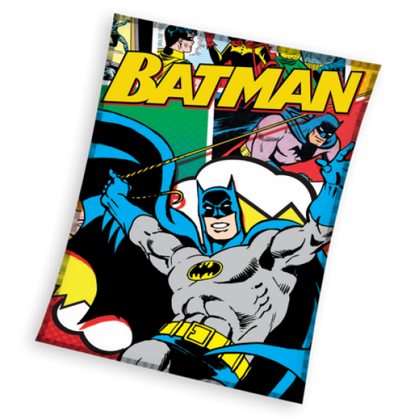 Висококачествено одеяло Batman comics