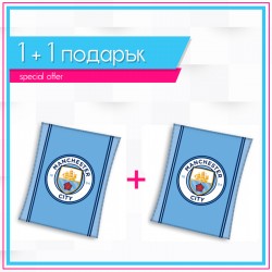 Детско висококачествено одеяло 1+1  Manchester City
