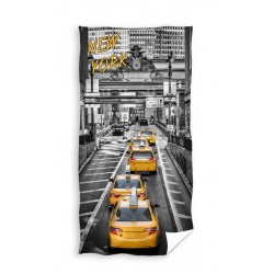 Памучна плажна кърпа 3D New York
