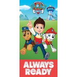 Памучна плажна кърпа Paw Patrol Always Ready 2