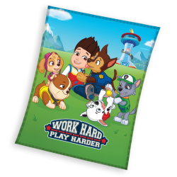 Одеяло Paw Patrol Work Hard 150/200