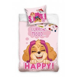 Момичешко спално бельо Paw Patrol Happy