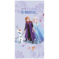 Плажна кърпа 100% Памук Frozen Sisters