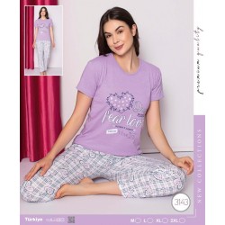 Сезонна дамска пижама Purple XXL