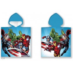 Плажно пончо за деца Avengers
