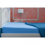 Чаршаф с ластик от памук Blue