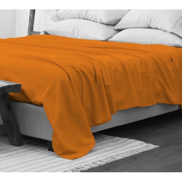Долен чаршаф ранфорс 150/240 Orange 