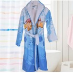 Детски хавлиен халат Рибки XL