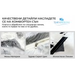 Единично спално бельо Фалкон Гри микросатен