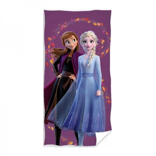 Памучна плажна кърпа 70/140 Frozen Kingdom