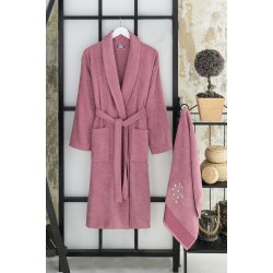 Луксозен халат и кърпи в кутия Диона 2 XXXL