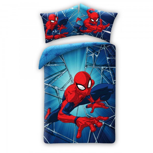 Спално бельо Spiderman памучен сатен