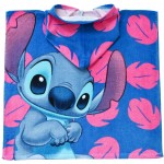 Памучно плажно пончо Stitch Leaves