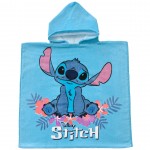 Памучно плажно пончо Stitch Tropics