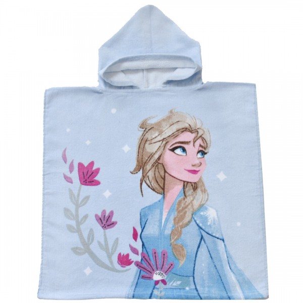 Памучно плажно пончо Frozen Elsa 