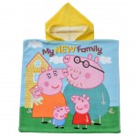 Памучно плажно пончо Peppa Family