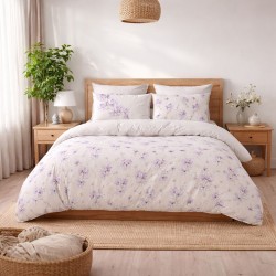 Спално бельо ранфорс памук Aroma единично легло