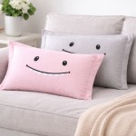 СЕТ 2бр. дизайнерски калъфки за възглавница Smile