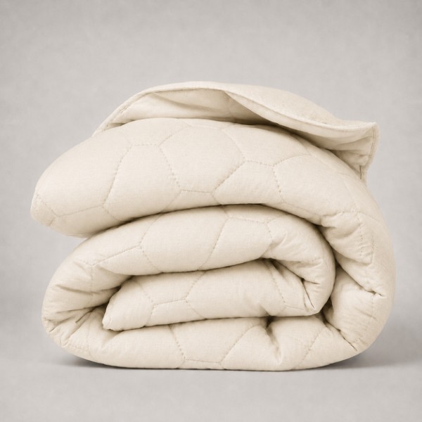 Зимна олекотена завивка Евридей екрю 150/210